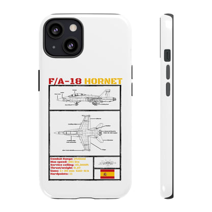 F/A-18 Hornet Schematic edition phone case (EDA Colour-Way)