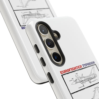 Eurofighter Typhoon Rigid Phone Case (RAF colour-ways)