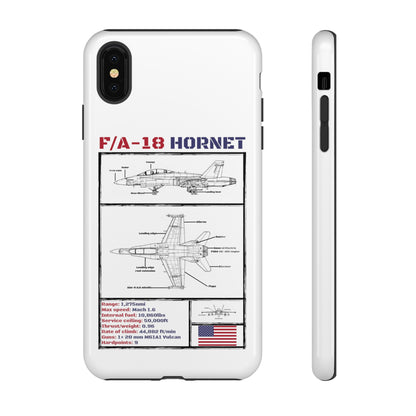 F/A-18 Schematic Rigid Phone Case (USAF colour-ways)