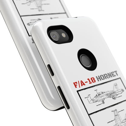 F/A-18 Hornet Schematic edition phone case (RCAF Colour-Way)