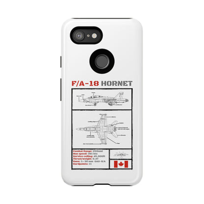 F/A-18 Hornet Schematic edition phone case (RCAF Colour-Way)