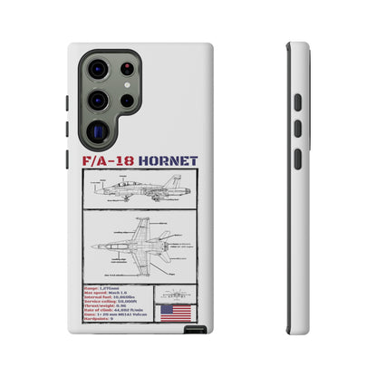 F/A-18 Schematic Rigid Phone Case (USAF colour-ways)