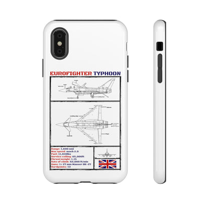 Eurofighter Typhoon Rigid Phone Case (RAF colour-ways)