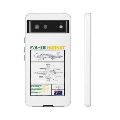 F/A-18 Hornet Schematic edition phone case (RAAF Colour-Way)