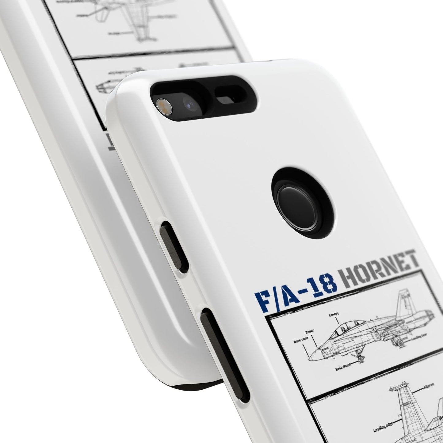 F/A-18 Hornet Schematic edition phone case (FAF Colour-Way)