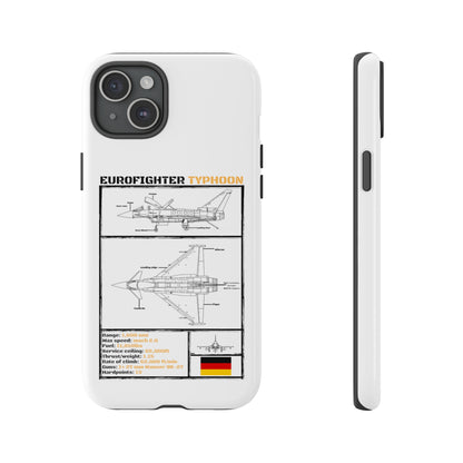 Eurofighter Typhoon Rigid Phone Case (Luftwaffe colour-ways)