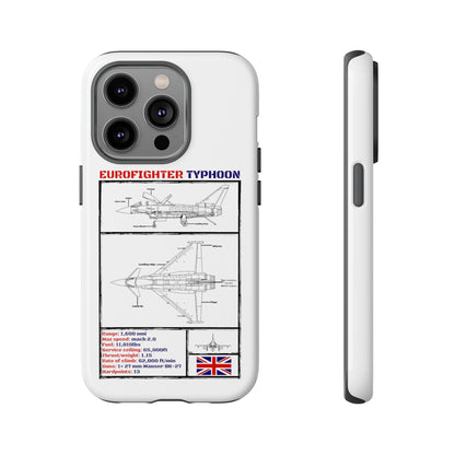 Eurofighter Typhoon Rigid Phone Case (RAF colour-ways)