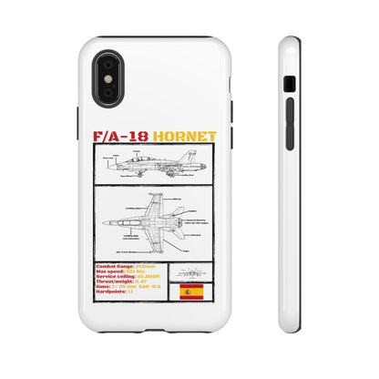 F/A-18 Hornet Schematic edition phone case (EDA Colour-Way)