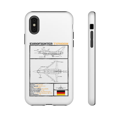 Eurofighter Typhoon Rigid Phone Case (Luftwaffe colour-ways)