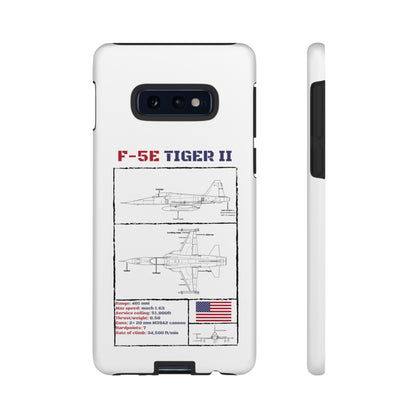 F-5E Schematic Durable Phone Case (USAF colour-ways)