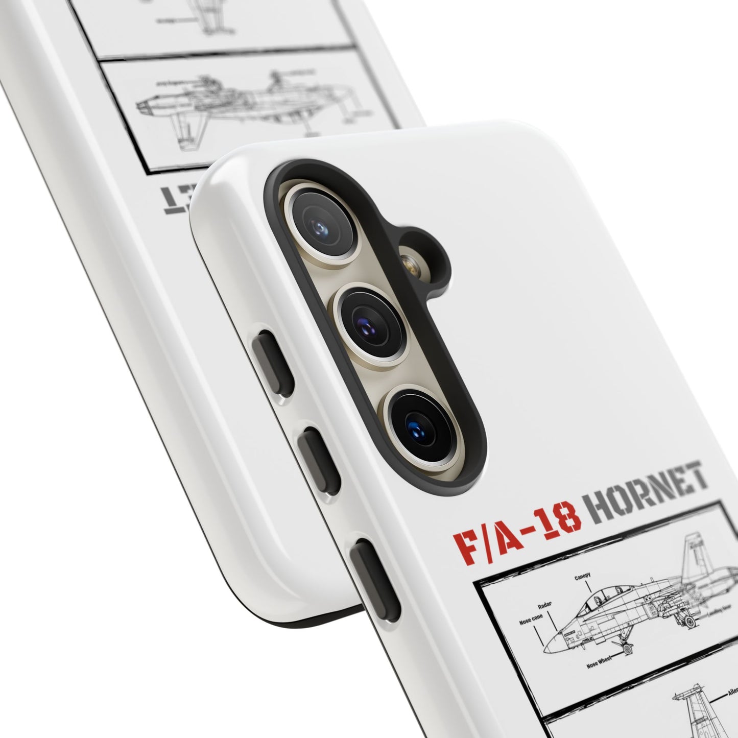 F/A-18 Hornet Schematic edition phone case (RCAF Colour-Way)
