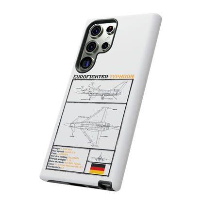 Eurofighter Typhoon Rigid Phone Case (Luftwaffe colour-ways)