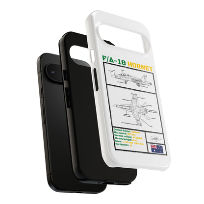 F/A-18 Hornet Schematic edition phone case (RAAF Colour-Way)