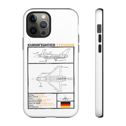 Eurofighter Typhoon Rigid Phone Case (Luftwaffe colour-ways)