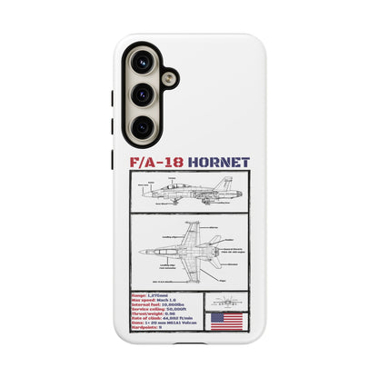 F/A-18 Hornet Schematic edition phone case