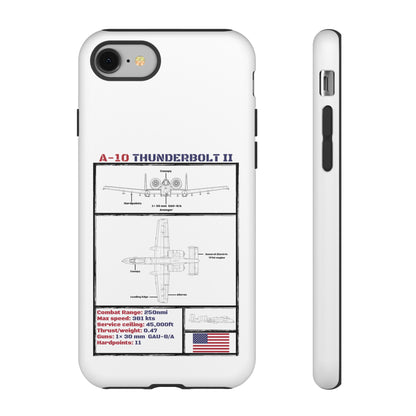 A-10 Schematic Rigid Phone Case (USAF colour-ways)