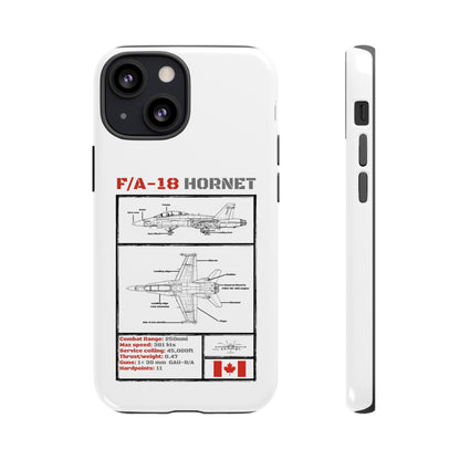 F/A-18 Hornet Schematic edition phone case (RCAF Colour-Way)