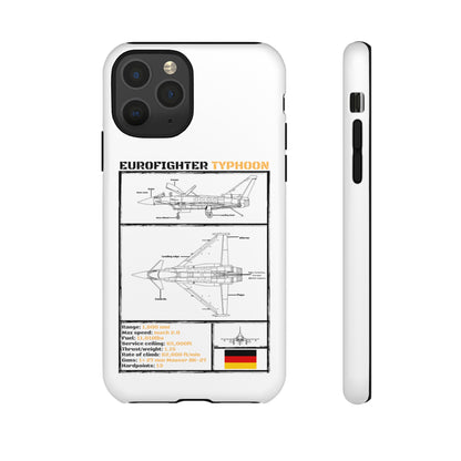 Eurofighter Typhoon Rigid Phone Case (Luftwaffe colour-ways)