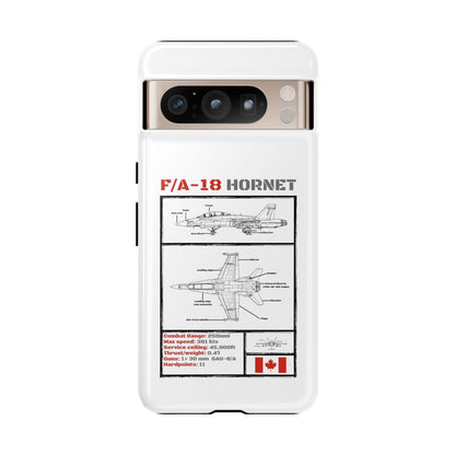 F/A-18 Hornet Schematic edition phone case (RCAF Colour-Way)