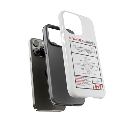 F/A-18 Hornet Schematic edition phone case (RCAF Colour-Way)