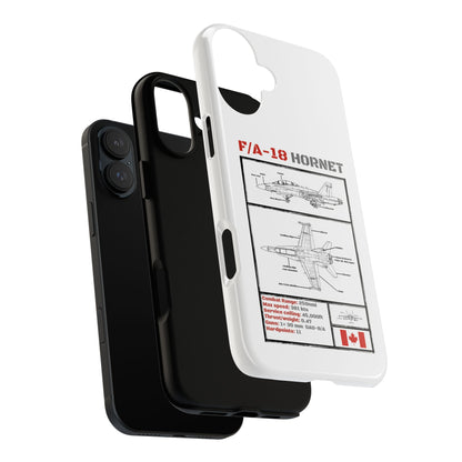 F/A-18 Hornet Schematic edition phone case (RCAF Colour-Way)