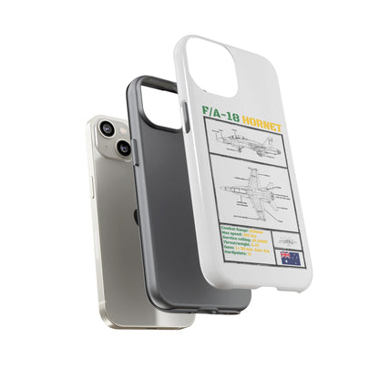 F/A-18 Hornet Schematic edition phone case (RAAF Colour-Way)
