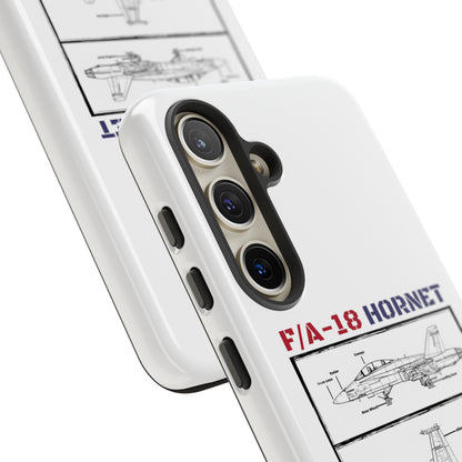 F/A-18 Schematic Rigid Phone Case (USAF colour-ways)