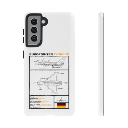 Eurofighter Typhoon Rigid Phone Case (Luftwaffe colour-ways)