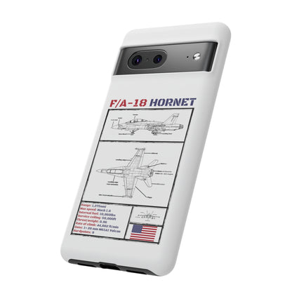 F/A-18 Schematic Rigid Phone Case (USAF colour-ways)