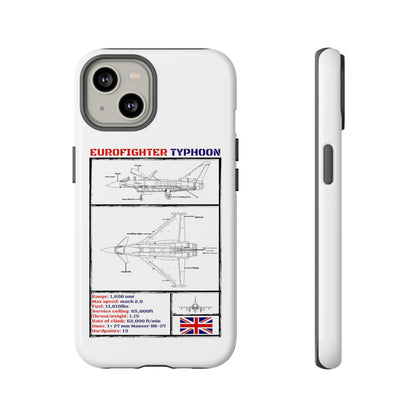 Eurofighter Typhoon Rigid Phone Case (RAF colour-ways)