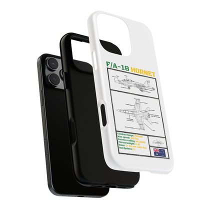 F/A-18 Hornet Schematic edition phone case (RAAF Colour-Way)