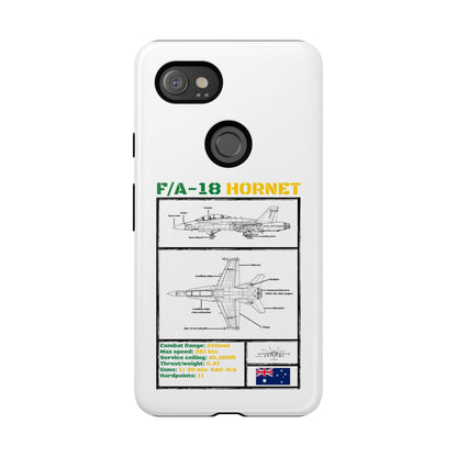 F/A-18 Hornet Schematic edition phone case (RAAF Colour-Way)
