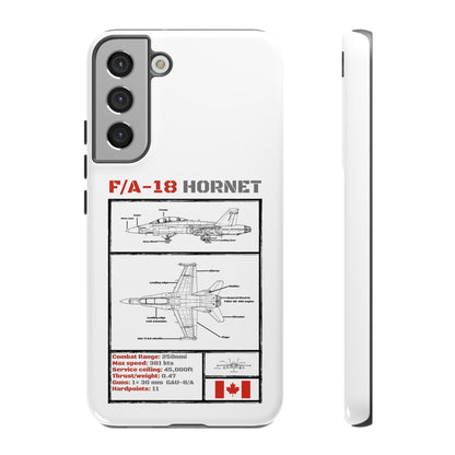 F/A-18 Hornet Schematic edition phone case (RCAF Colour-Way)