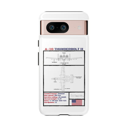 A-10 Schematic Rigid Phone Case (USAF colour-ways)