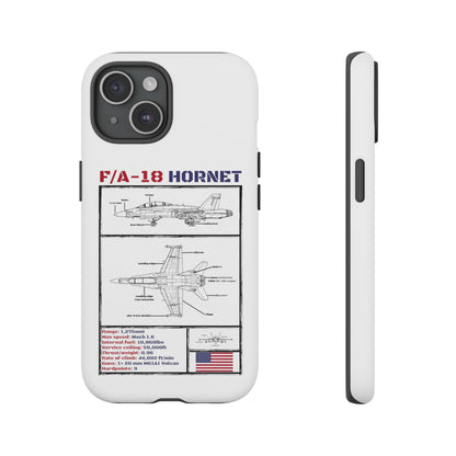 F/A-18 Schematic Rigid Phone Case (USAF colour-ways)