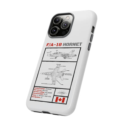 F/A-18 Hornet Schematic edition phone case (RCAF Colour-Way)