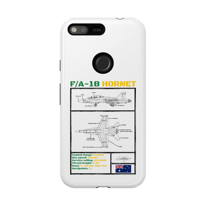 F/A-18 Hornet Schematic edition phone case (RAAF Colour-Way)