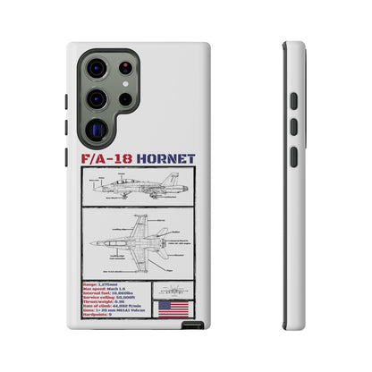 F/A-18 Hornet Schematic edition phone case (USAF Colour-Way)