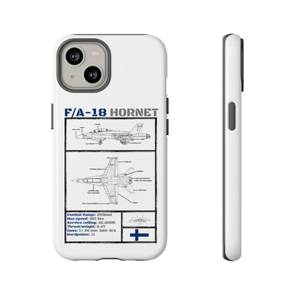 F/A-18 Hornet Schematic edition phone case (FAF Colour-Way)