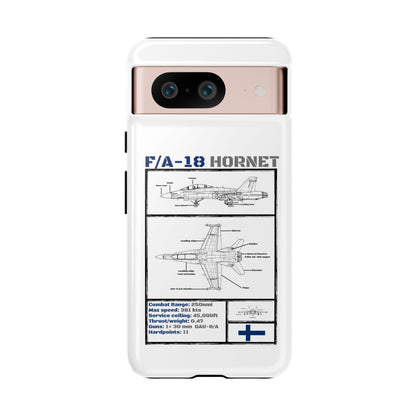 F/A-18 Hornet Schematic edition phone case (FAF Colour-Way)
