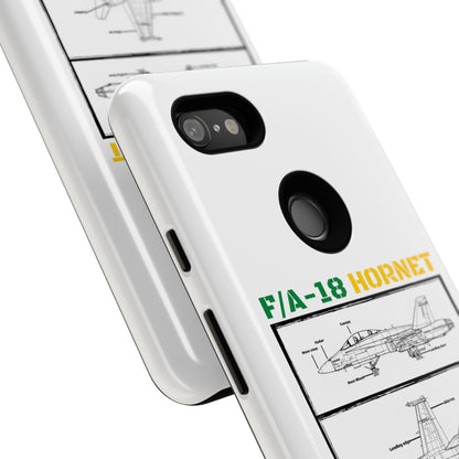 F/A-18 Hornet Schematic edition phone case (RAAF Colour-Way)