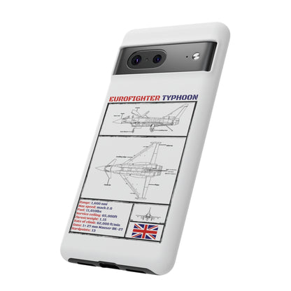 Eurofighter Typhoon Rigid Phone Case (RAF colour-ways)