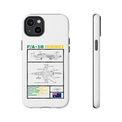 F/A-18 Hornet Schematic edition phone case (RAAF Colour-Way)