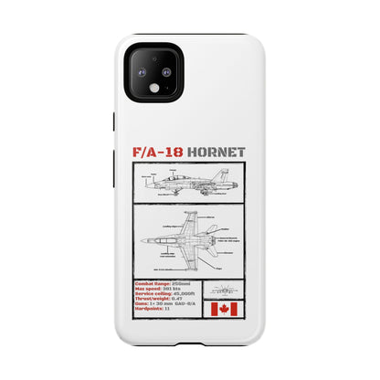F/A-18 Hornet Schematic edition phone case (RCAF Colour-Way)