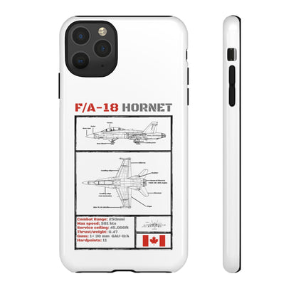 F/A-18 Hornet Schematic edition phone case (RCAF Colour-Way)