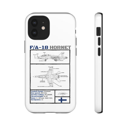 F/A-18 Hornet Schematic edition phone case (FAF Colour-Way)