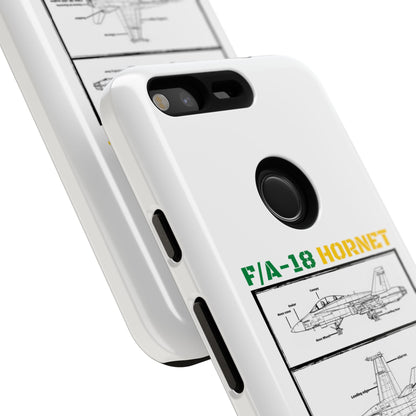 F/A-18 Hornet Schematic edition phone case (RAAF Colour-Way)