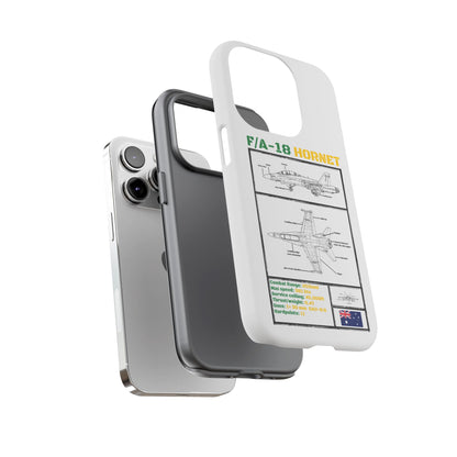 F/A-18 Hornet Schematic edition phone case (RAAF Colour-Way)
