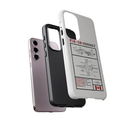 F/A-18 Hornet Schematic edition phone case (RCAF Colour-Way)