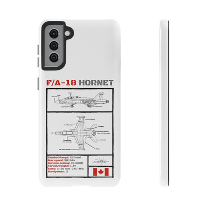 F/A-18 Hornet Schematic edition phone case (RCAF Colour-Way)